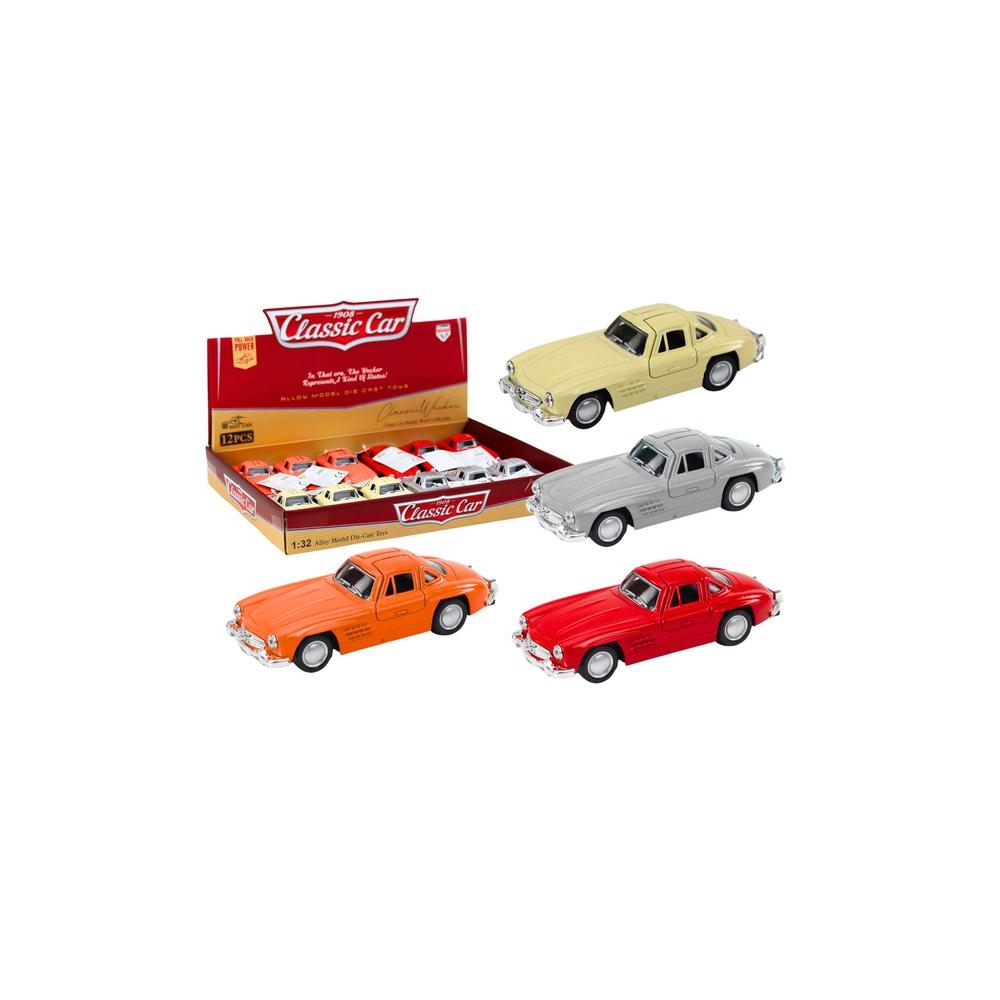 Klasikinis automobilis 1:32 Metalinės atidaromos durys