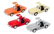 Klasikinis automobilis 1:32 Metalinės atidaromos durys