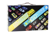 Set of springs in a suitcase for sports cars. Road signaling. Set of 50 pieces.