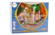 Roman Ship Romans Lights Sounds Catapult Palm Trees