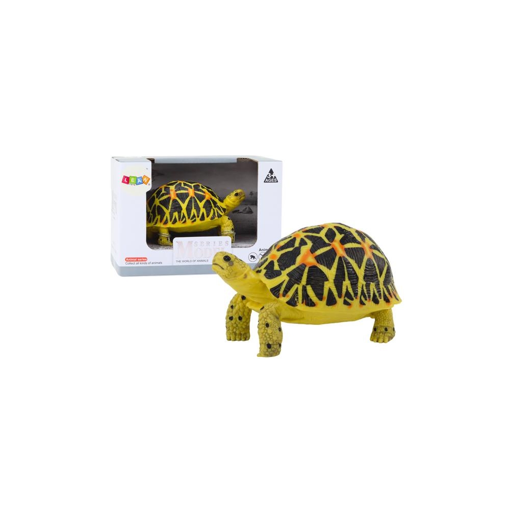 Collectible Figurine Turtle Reptile Yellow Black A