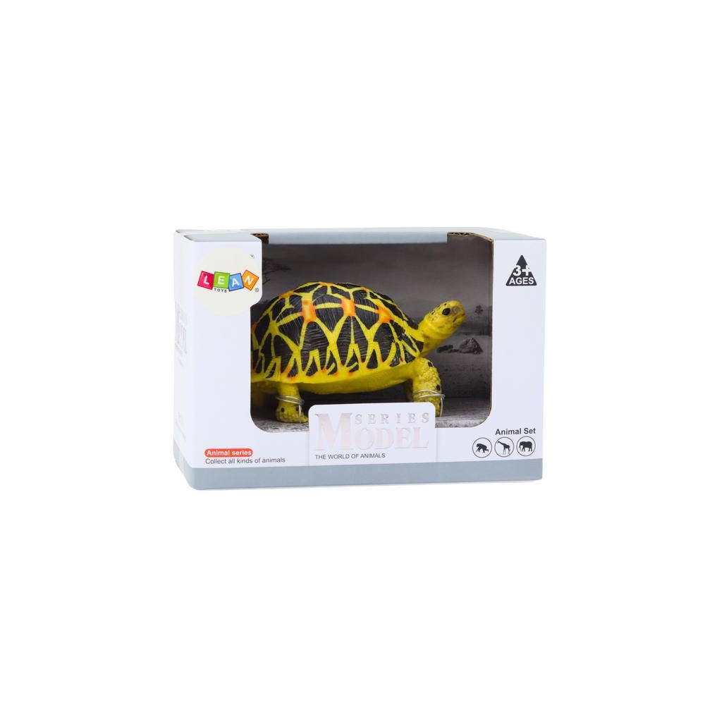 Collectible Figurine Turtle Reptile Yellow Black A