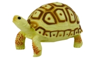 Collectible Figurine Turtle Reptile Light Yellow Brown B
