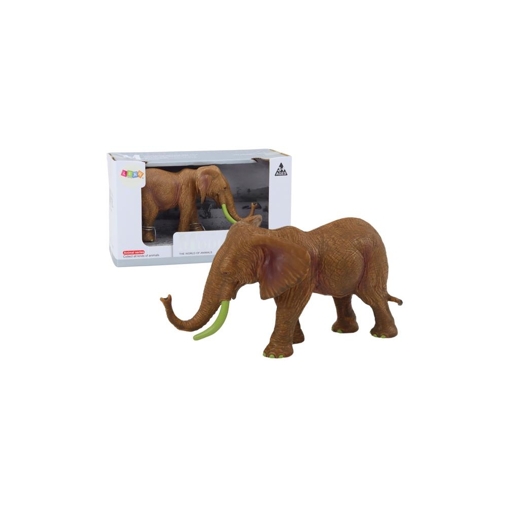 Kolekcinė figūrėlė Afrikos dramblys Safari Brown