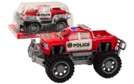 Policijos automobilis Pickup Raudonas visureigis
