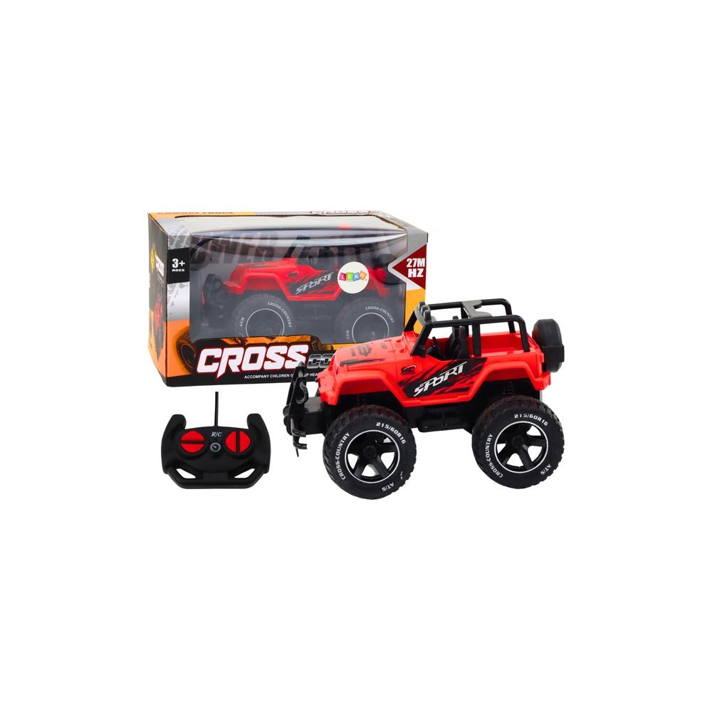Toy Car Remote Controlled Off-Road Car RC 1:18 Red