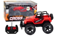 Toy Car Remote Controlled Off-Road Car RC 1:18 Red