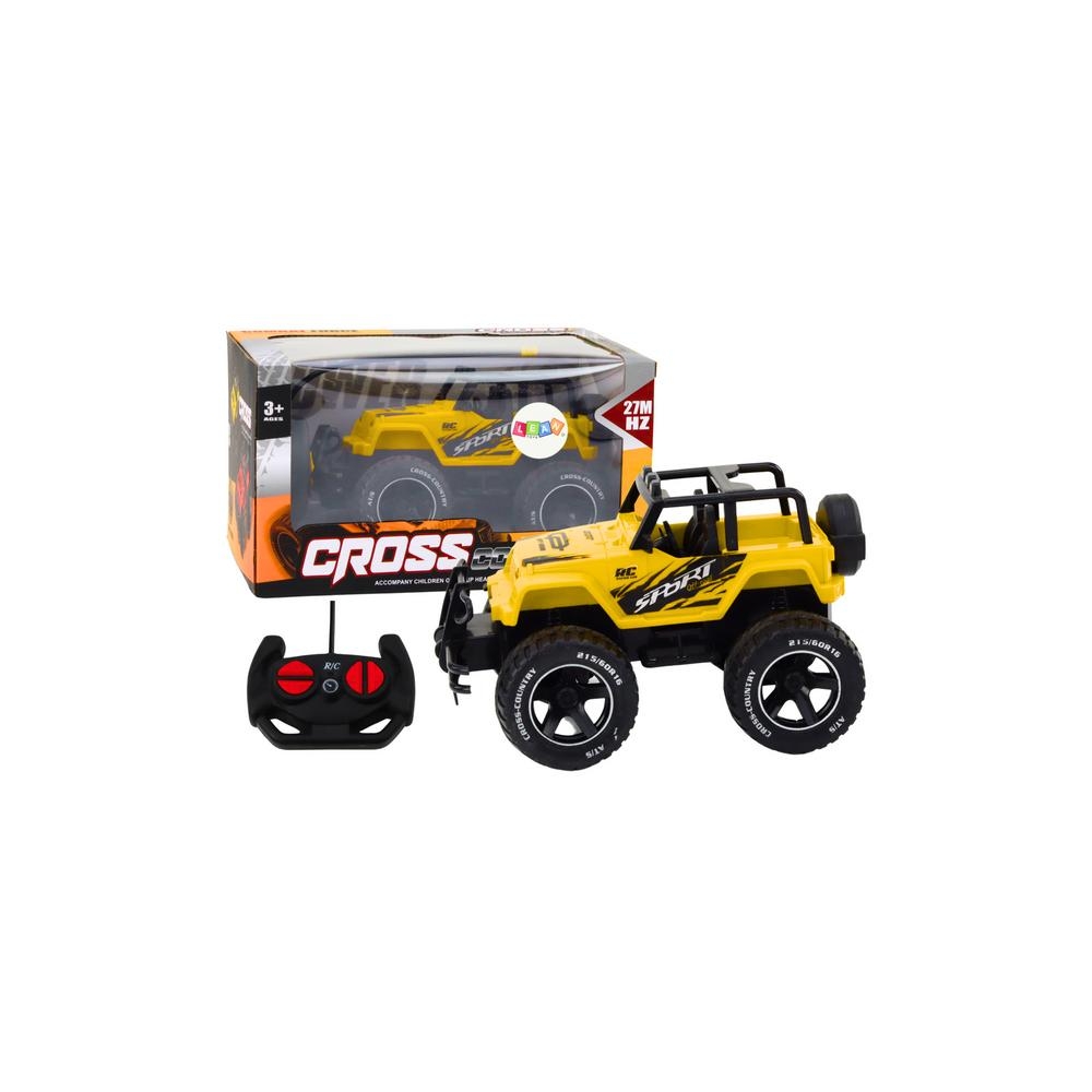 RC visureigis 1:18 Geltonas