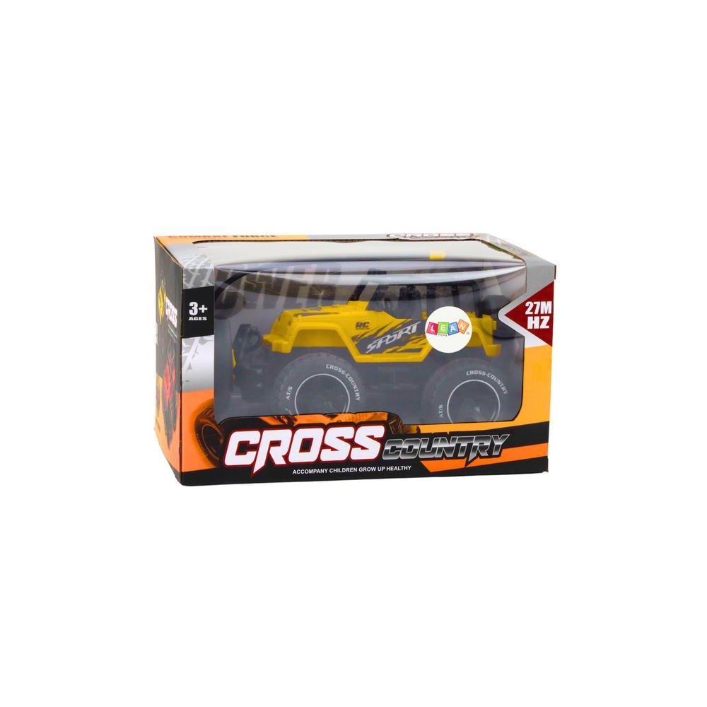 RC visureigis 1:18 Geltonas