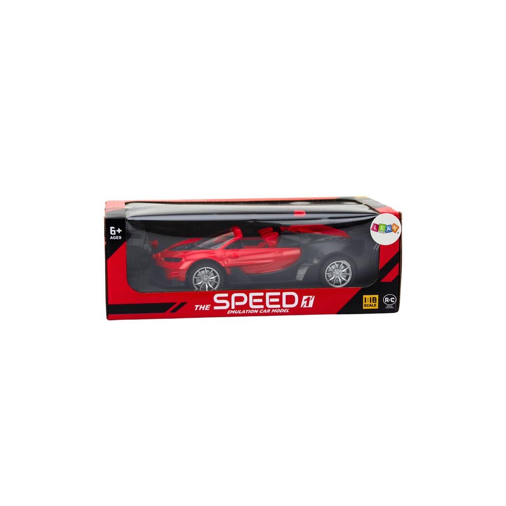 Žaislinis automobilis RC sportinis automobilis 1:18 Raudonas