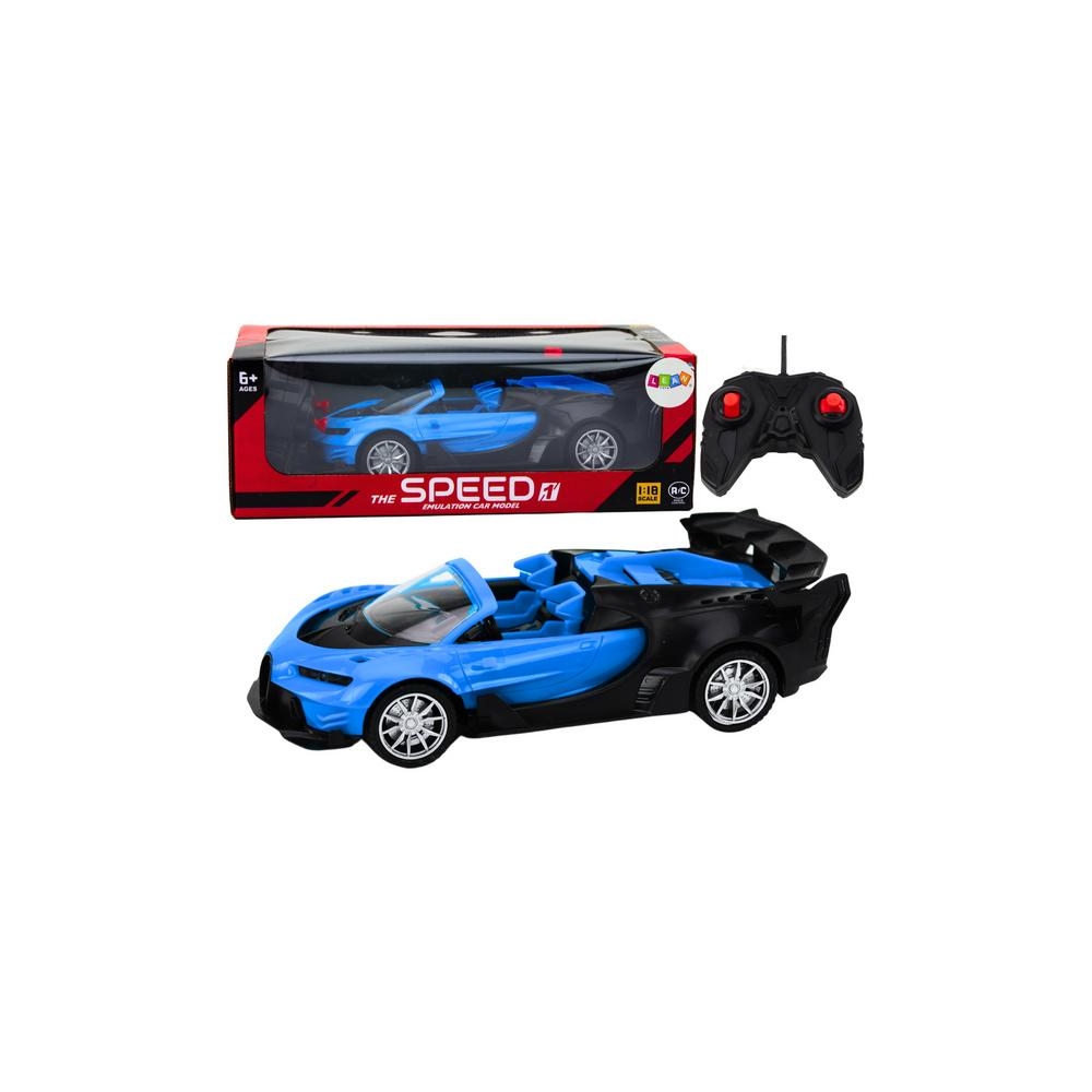 Toy Car Remote Controlled Sports Car RC 1:18 Blue