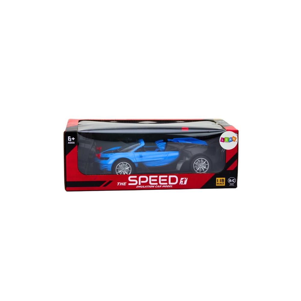 Žaislinis automobilis RC sportinis automobilis 1:18 mėlynas
