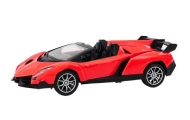 Nuotoliniu būdu valdomas RC sportinis automobilis 1:16 raudonas