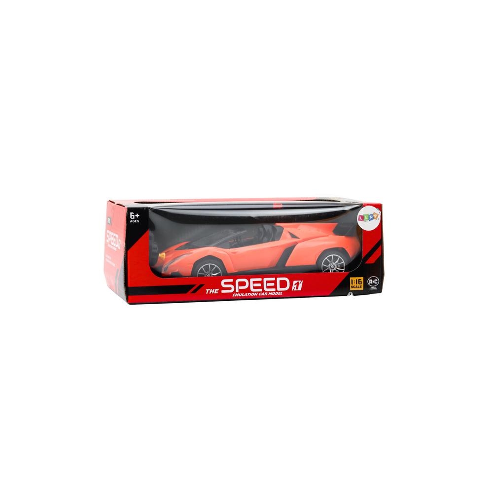 Nuotoliniu būdu valdomas RC sportinis automobilis 1:16 Orange