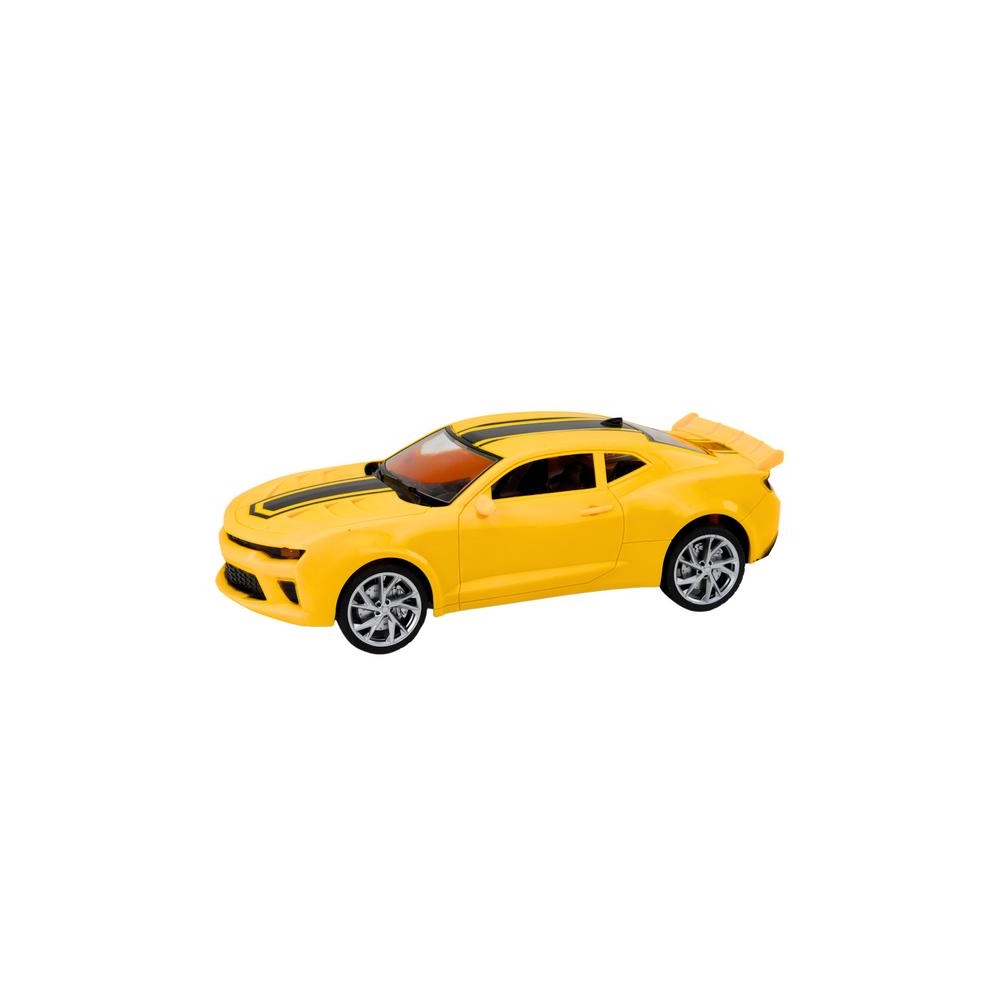 Žaislinis nuotolinio valdymo RC sportinis automobilis 1:16 geltonas