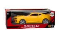Žaislinis nuotolinio valdymo RC sportinis automobilis 1:16 geltonas
