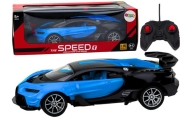 Sportinio automobilio nuotoliniu būdu valdomas „Auto RC Blue“ 1:16