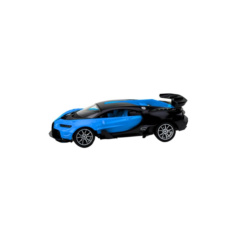 Sportinio automobilio nuotoliniu būdu valdomas „Auto RC Blue“ 1:16