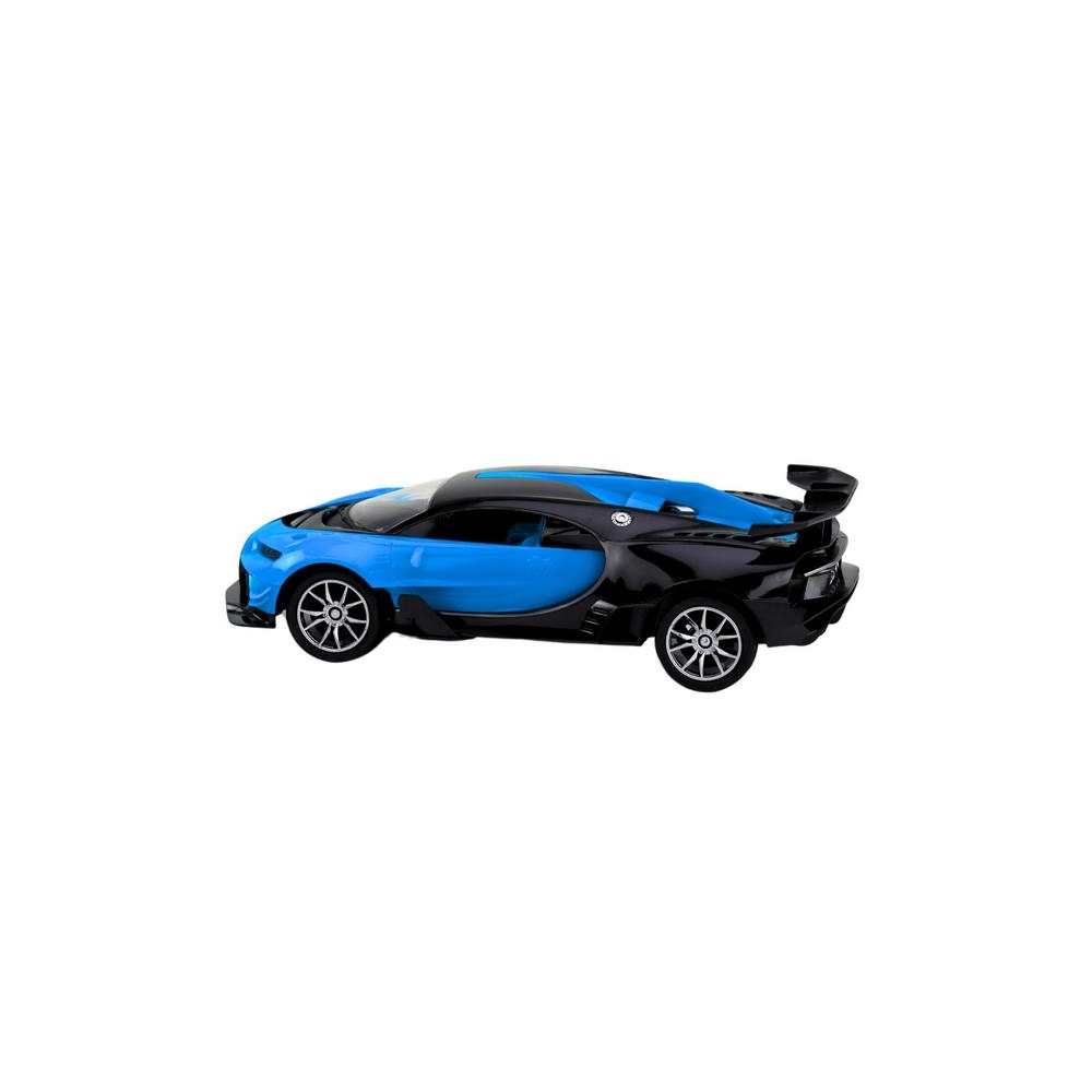 Sportinio automobilio nuotoliniu būdu valdomas „Auto RC Blue“ 1:16