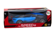 Sports Car Remote Controlled Auto RC Blue 1:16