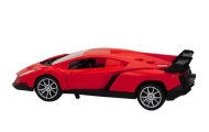 Nuotoliniu būdu valdomas sportinis automobilis raudonas 1:16 RC