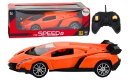 Nuotoliniu būdu valdomas sportinis automobilis Oranžinis RC automobilis 1:16