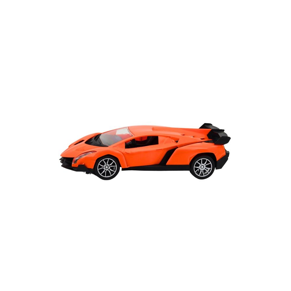 Nuotoliniu būdu valdomas sportinis automobilis Oranžinis RC automobilis 1:16
