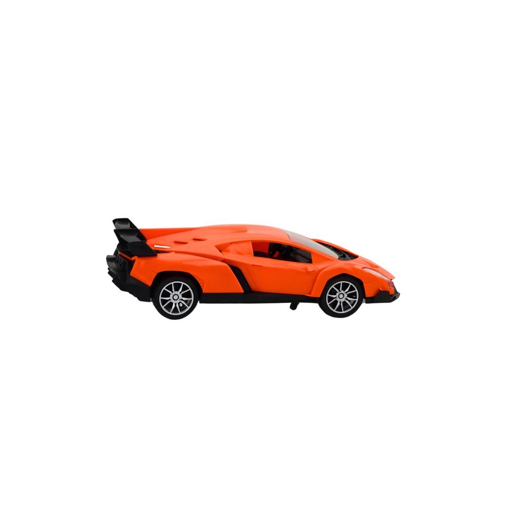 Nuotoliniu būdu valdomas sportinis automobilis Oranžinis RC automobilis 1:16