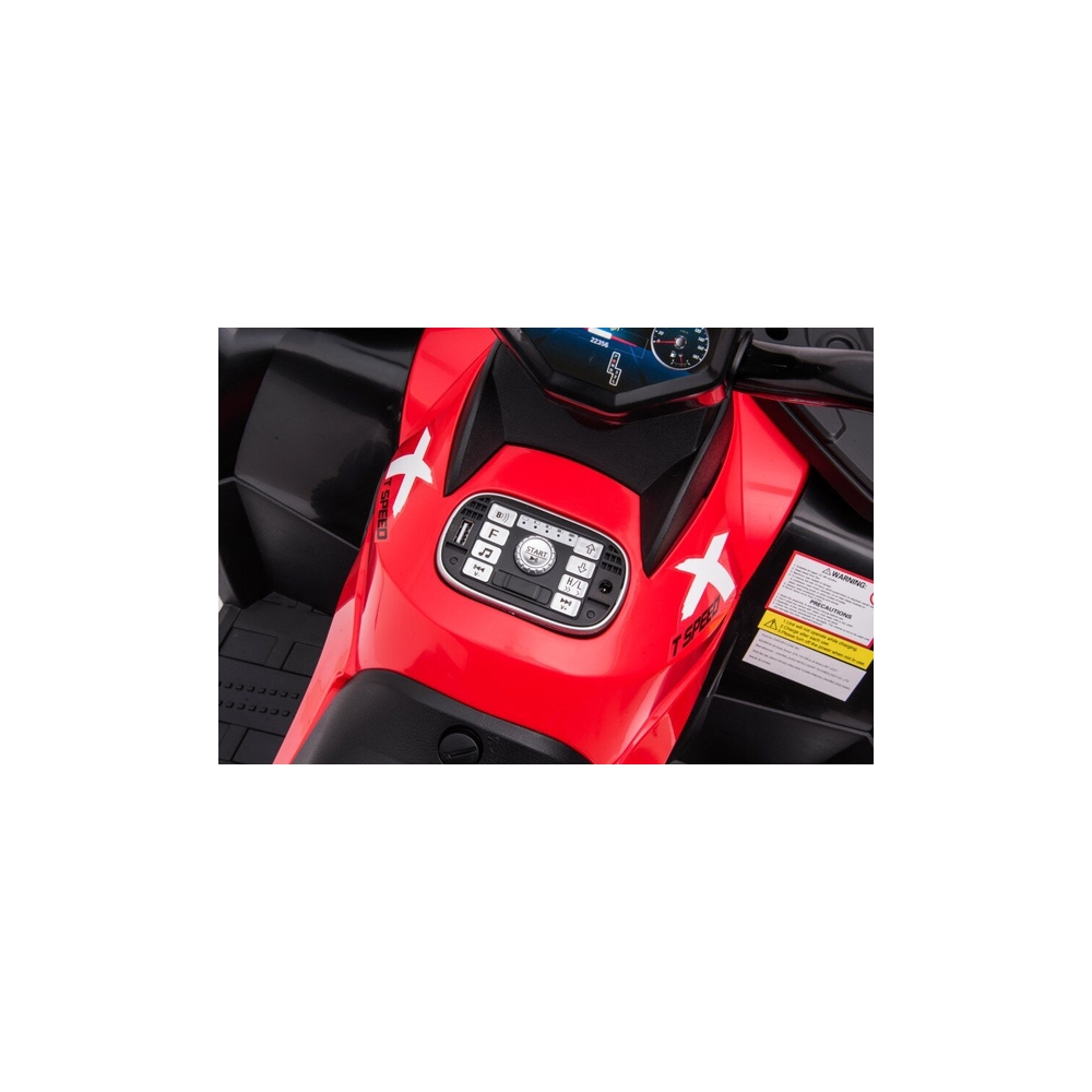 Quad Na Akumulator S615 Czerwony 24V