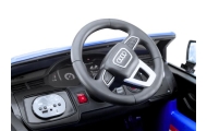 Elektromobilis Audi Q7, lakuotas mėlynas-Elektromobiliai vaikams, Visureigiai-e-vaikas