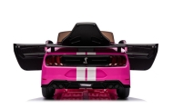 Elektromobilis Ford Mustang GT500 Shelby, Pink-Elektromobiliai vaikams, Mašinos-e-vaikas
