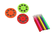 Drawing Projector 3 Replaceable Disks Pens Purple