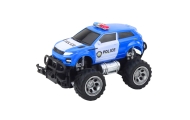 Nuotoliniu būdu valdomas RC 1:24 visureigis policijos automobilis