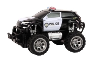 Nuotoliniu būdu valdomas RC 1:24 visureigis policijos automobilis