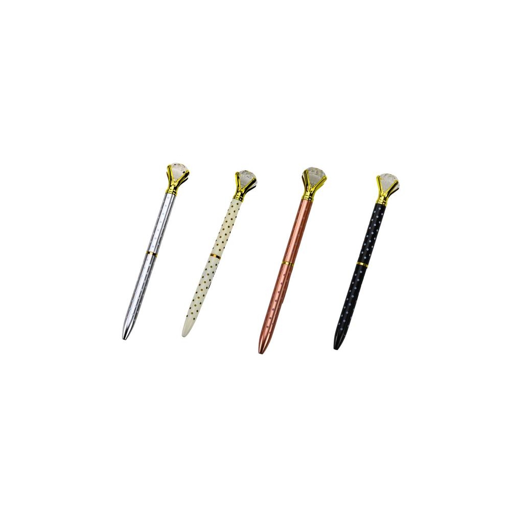 Deimantinis tušinukas su taškeliais, mėlynos spalvos, 0,7 mm, mišrus