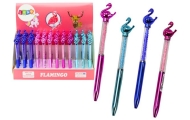 Flamingo Ballpoint Pen Blue Refill 0.7mm Mix