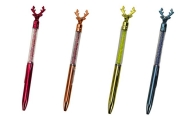 Deer Ballpoint Pen Blue Black Refill 0.7mm Mix