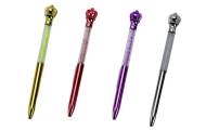 Crown Ballpoint Pen Diamonds Blue Refill 0.7mm Mix