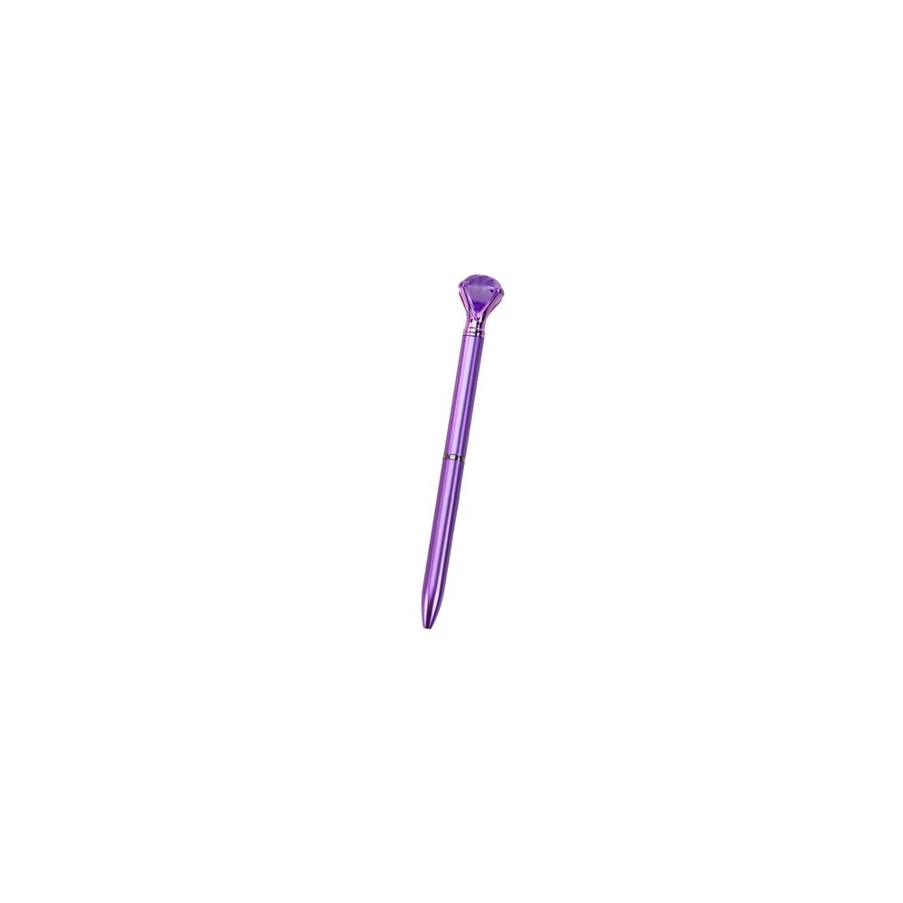 Diamond Ballpoint Pen in Matte Blue Refill 0.7mm Mix