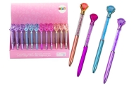 Diamond Ballpoint Pen Diamonds Blue Refill 0.7mm Mix