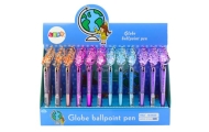 Ballpoint Pen With Star Diamonds Blue Refill 0.7mm Mix