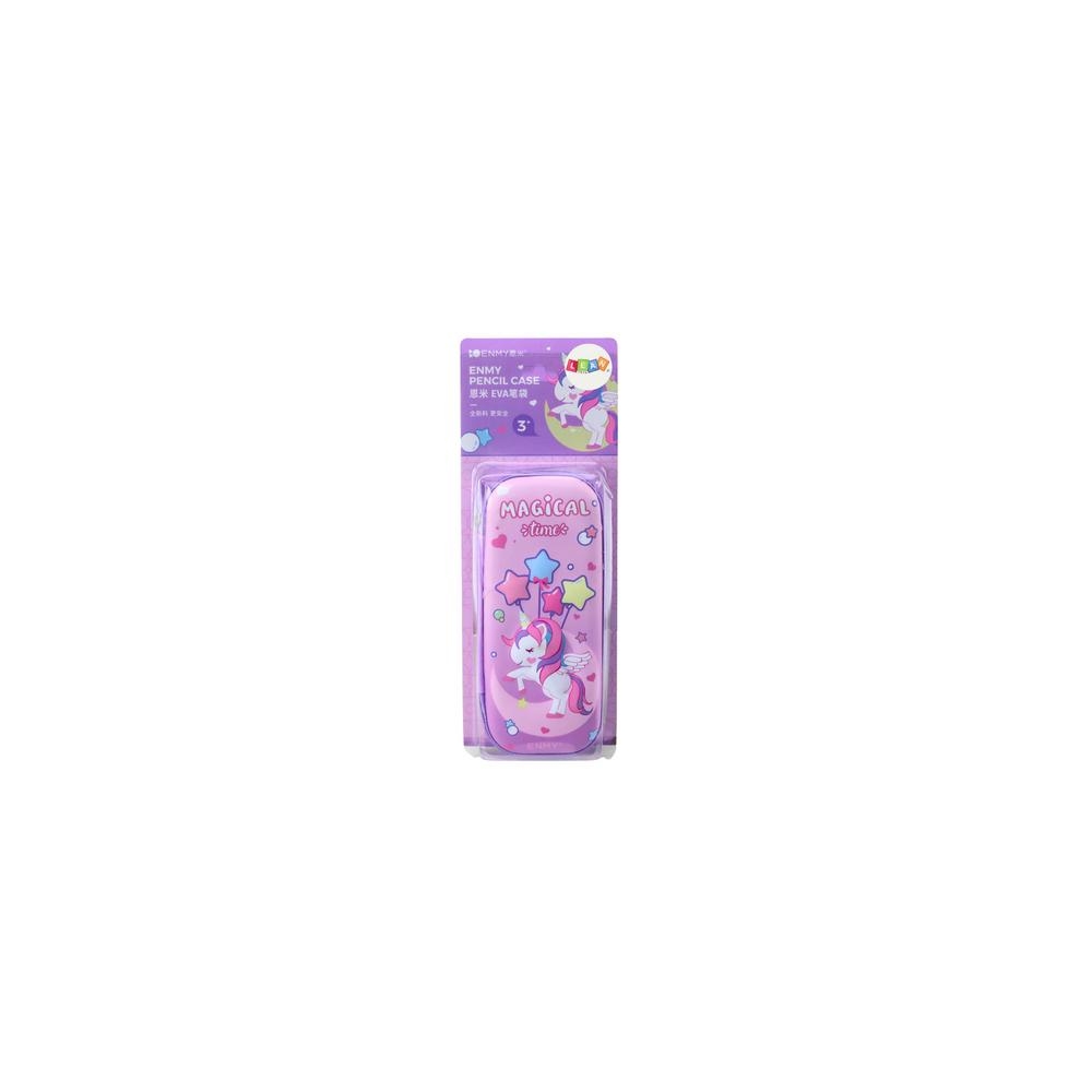 3D pieštukinė Vienaragis Nesulankstoma Violetinė 23x10x5 cm