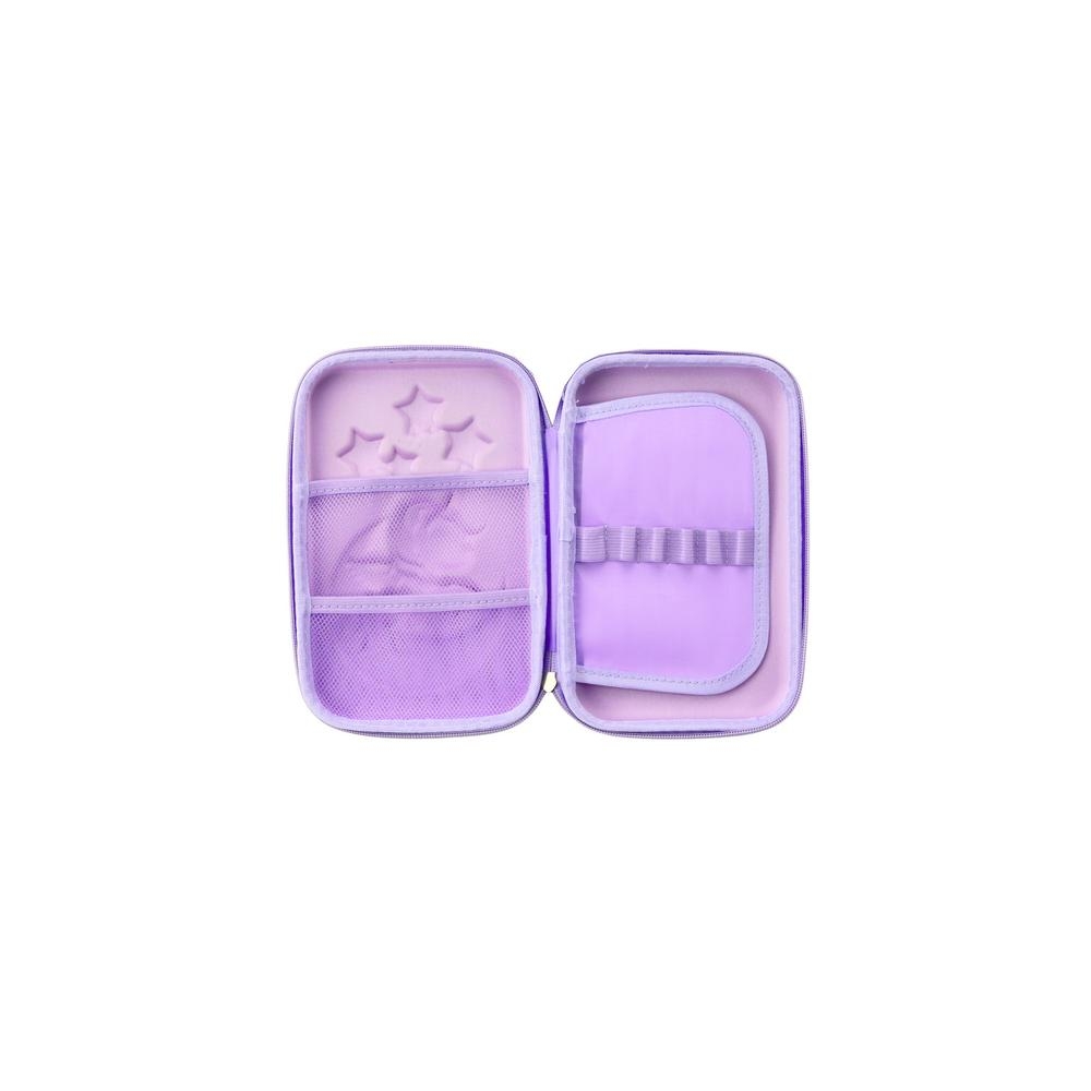 Didelis 3D vienaragis Išskleidžiama pieštukinė violetinė 23x15x5 cm
