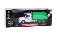 Remote Controlled RC Garbage Truck Green Lights Sounds