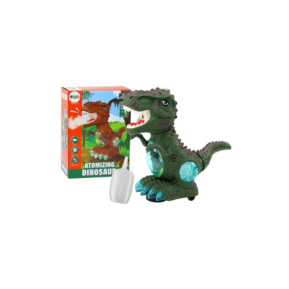 Dinozaurų šokių kliūčių jutiklis Šviesos garsai Žalia