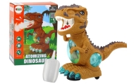 Dinosaur Dancing Obstacle Sensor Lights Sounds Yellow