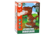 Dinosaur Dancing Obstacle Sensor Lights Sounds Yellow