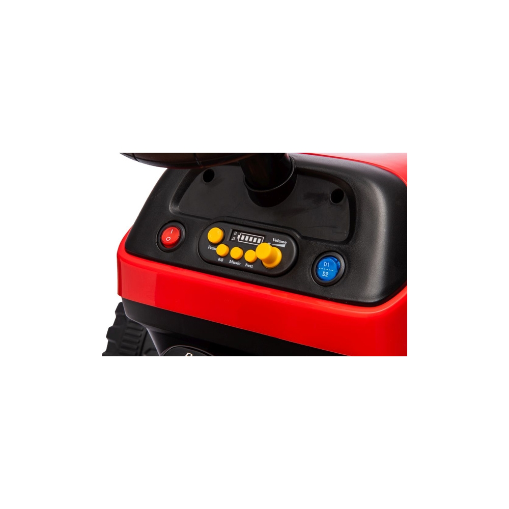 Elektrinis traktorius BBH-030, Red-Elektromobiliai vaikams, Traktoriai-e-vaikas