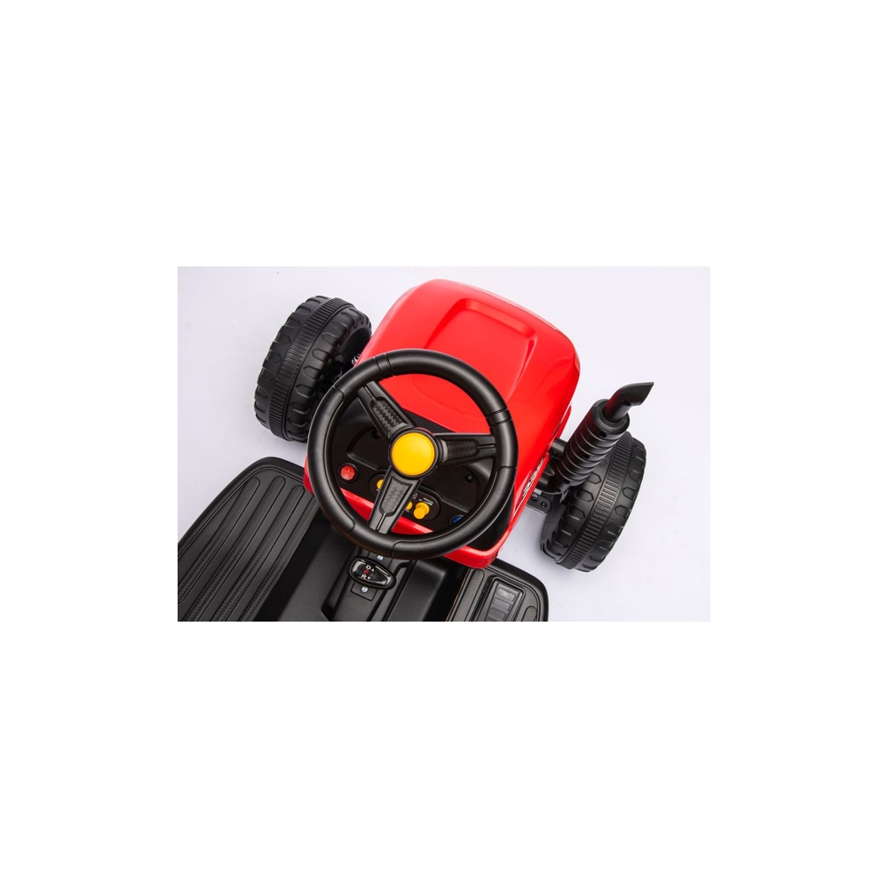 Elektrinis traktorius BBH-030, Red-Elektromobiliai vaikams, Traktoriai-e-vaikas