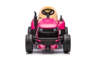Traktor Na Akumulator BBH-030 Różowy